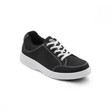 Dr. Comfort Women's Casual Diabetic Sneaker - Riley - Midnight BW