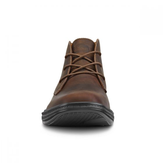 Dr. Comfort Boots Mens 13‎ Brown Leather Chukka Ruk Support Dress Men main image 2