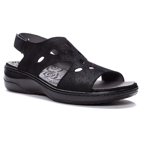 Propet's Women Casual Sandals - Gabbie WSO043L- Black